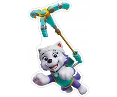 Nickelodeon Decorations Paw Patrol sienos dekoracija – Everest in Action