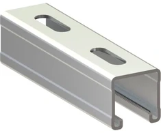 Niczuk Tvirtinimo profilis MF 2.0 tipas 41 x 41 x 2 mm L = 3000 mm (0741412030)