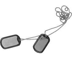 Nerūdijantis plienas dog tag, Helikon