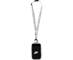 Nike „Club“ telefono krepšys per petį, ugningos raudonos/baltos/prancūziškos mėlynos spalvos, L dydis