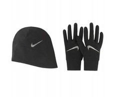 Nike Moterims Essential Bėgimo Kepurės ir Pirštinių Komplektas N1000595-082