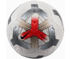 Futbolo kamuolys Nike Academy balta ir-pilkai-raudona spalva IQ0642 100 (4)