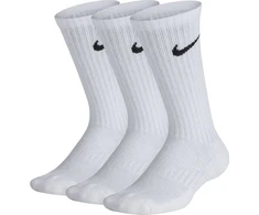 Nike Performance Cushioned Crew 3P Jr SX6842 100 kojinės
