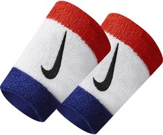 Riešinės sportui plačios Nike Swoosh mėlynos-baltos-raudonos N0001586620