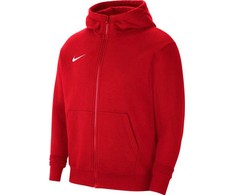 NII Nike Park 20 Fleece Full-Zip Hoodie, raudona, CW6891 657