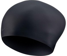 Plaukimo kepuraitė Nike Os Long Hair Silicone juoda NESSA198-001