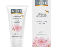 Nikel Drėkinantis veido kremas su Rose, 50ml