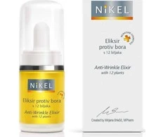 Nikel NIKEL, 12 augalų eliksyras nuo raukšlių INTENSIVE CARE, 15 ml
