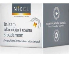 Nikel NIKEL, giliai drėkinantis akių ir lūpų balzamas su migdolų aliejumi, 15 ml