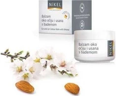 Nikel NIKEL, giliai drėkinantis akių ir lūpų balzamas su migdolų aliejumi, 15 ml