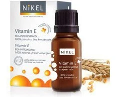 Nikel Vitamino serumas 100% natūralus su vitaminu E, 10 ml