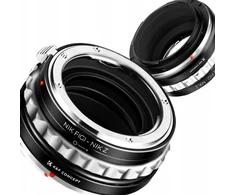 „Nikon G AF-s“ objektyvo mažinimo adapteris, skirtas „Nikon Z“ Z tipo jungčiai „K&amp;f Concept“ / Kf06.369 / „Nik F(g)“ - „Nik Z“