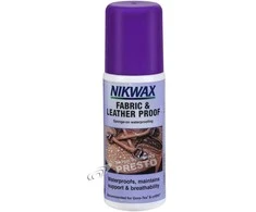 Avalynės impregnavimo priemonė Nikwax FABRIC&amp;LEATHER PROOF 125ml