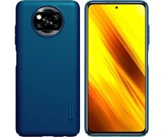 Nillkin Frosted dėklas Xiaomi Poco X3 NFC (mėlynas) universaliam