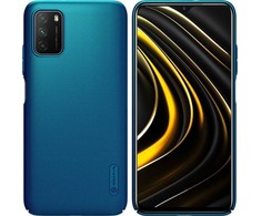 Nillkin Frosted dėklas Xiaomi Poco M3 (Mėlyna) universaliam