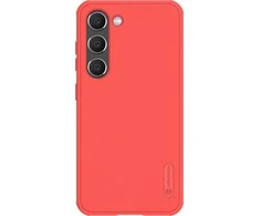 Dėklas Nillkin Super Frosted Shield Pro Samsung S916 S23 Plus 5G raudonas
