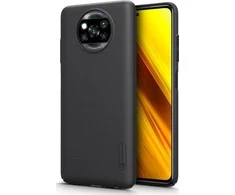 Dėklas Nillkin Frosted Shield, skirtas Xiaomi POCO X3 juodas