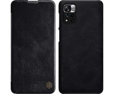 Dėklas NILLKIN QIN BOOK LEATHER CASE XIAOMI REDMI NOTE 11 PRO/11 PRO+ Juodas