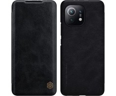 Dėklas NILLKIN QIN BOOK LEATHER CASE XIAOMI MI 11 Juodas