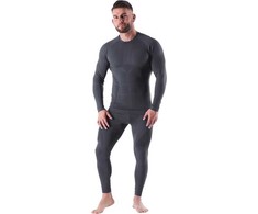 BTK0060 Vyriški pilki termoaktyvūs marškinėliai RAGNAR 2XL/3XL NILS