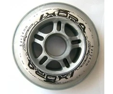 PU 84x24 82A Juodas WHEELS (4 pcs) NILS EXTREME