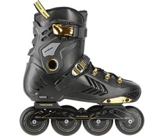 Slalomo riedučiai Nils Extreme NA20002 juodi-auksiniai - 39