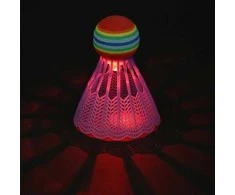 Nailoniniai badmintono plunksniukai Nils NBL6091, LED, 3 vnt.
