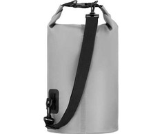 Neperšlampamas krepšys NILS CAMP NC1703, pilkas, 15 l
