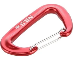 NC1707 Raudonas CARABINER 12KN NILS CAMP