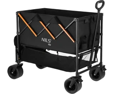 Nils Extreme NC2607 Vežimėlis Turistinis XXL JUODA-ORANŽINĖ 160L NILS CAMP
