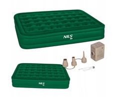 Nils Extreme NC2808 Čiužinys DWUOSOBOWY KING SIZE Žalias + POMPKA ELEKTRYCZNA NILS CAMP