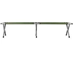 NC2756 FOLDING CAMP BED Žalias 200 CM NILS CAMP