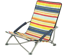 Nils Extreme NILS NC3035 Mėlyna-ŻÓŁTE Kėdė PLAŻOWE