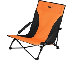 Nils Extreme NILS NC3035 POMARAŃCZOWO-Juoda Kėdė PLAŻOWE