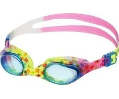 Mėlyna NQG170FAF Mėlynas FLOWERS JUNIOR SWIMMING GOGGLES NILS AQUA