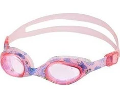 Rožinė NQG170FAF Rožinis FLOWERS JUNIOR SWIMMING GOGGLES NILS AQUA