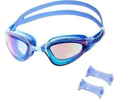 Mėlyna NQG180MAF Mėlynas/ RAINBOW SWIMMING GOGGLES NILS AQUA