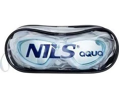 NQG280MAF Baltas JUNIOR SWIMMING GOGGLES/MASK NILS AQUA
