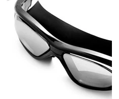 NQG280MAF Juodas JUNIOR SWIMMING GOGGLES/MASK NILS AQUA