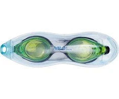 NQG600AF Juodas/ Žalias SWIMMING GOGGLES NILS AQUA
