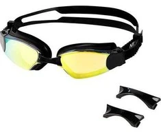 NQG660MAF Geltonas RACING SWIMMING GOGGLES NILS AQUA