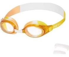 NQG870AF Geltonas JUNIOR SWIMMING GOGGLES NILS AQUA