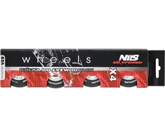 Nils Extreme PU 64x24 82A juodas matinis ratas (4 vnt.)