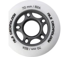 PU 70 x 24 Baltas MAT 82A WHEELS 4 PCS. NILS EXTREME