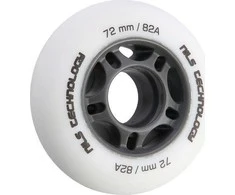 PU 72 x 24 Baltas MAT 82A WHEELS 4 PCS. NILS EXTREME