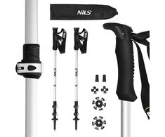 Nils Extreme Trekkingo lazdos Nils Aluminum TK8602 reguliuojamas 65-135cm