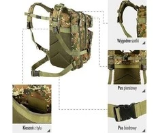 Kuprinė Nils Camp Moro Defender CBT7204, žalia