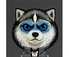 „Nimmy Cool&amp;Cute 2.0“ vilko formos dėklas, skirtas „iPhone 17 Pro Max“ - Juodas