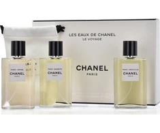 Les Eaux De Chanel Set Chanel: Paris – Deauville Eau De Toilette For Women, 30 ml + Paris – Venise Eau De Toilette For Women, 30 ml + Paris – Biarritz Eau De Toilette For Women, 30 ml