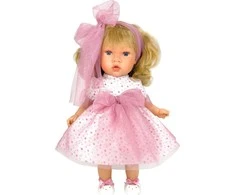 Nines *****NINES lalka Susette 45cm sukienka róż 45128